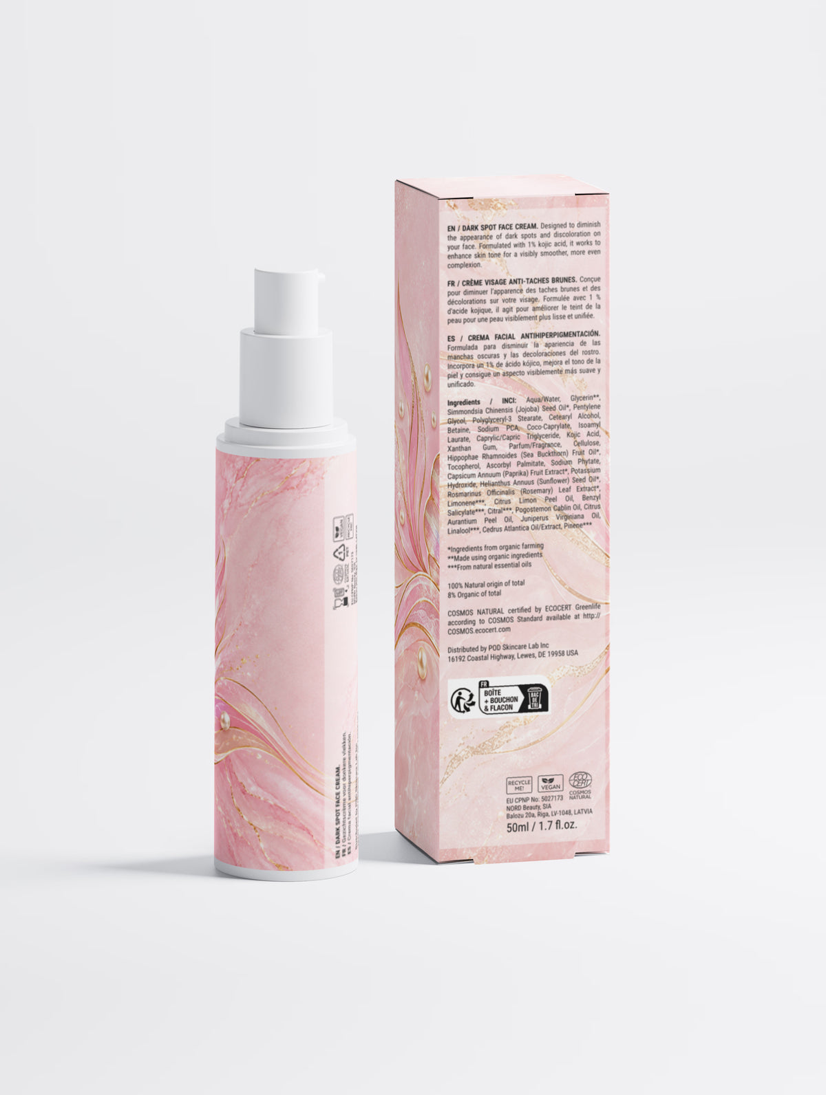 Dark Spot Face Cream with Kojic Acid