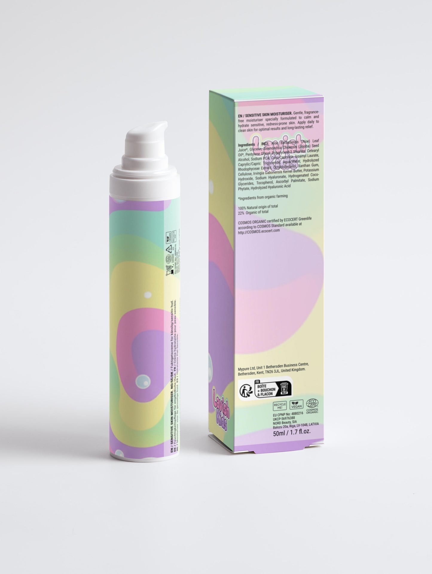 Kids Face Cream/Moisturizer Fragrance Free