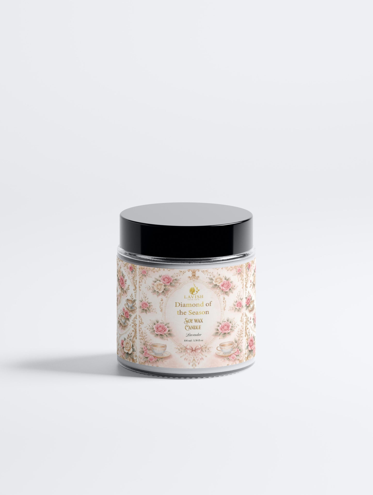 Soy Wax Candle, Lavender