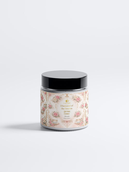 Soy Wax Candle, Lavender
