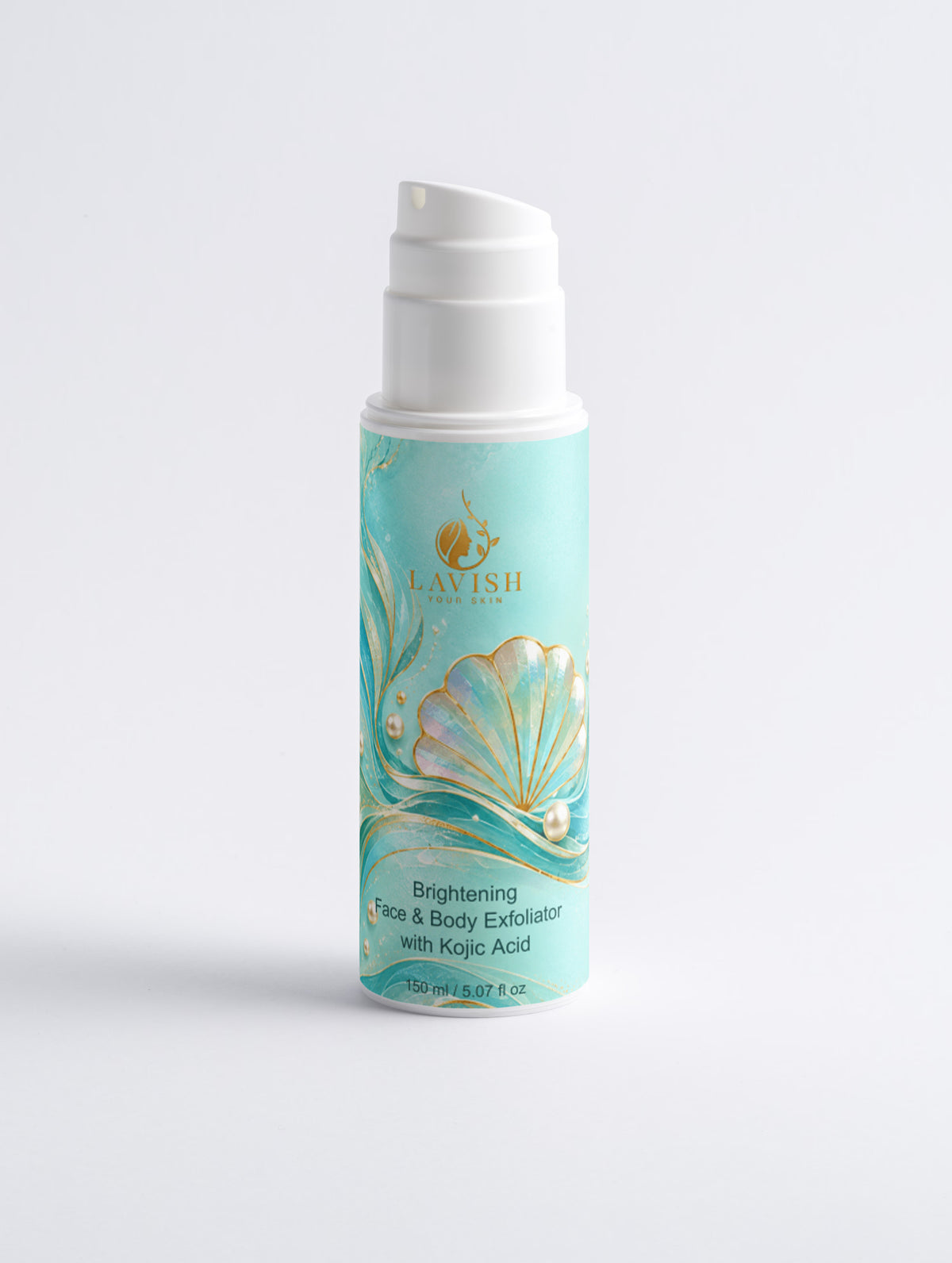 Brightening Face & Body Exfoliator with Kojic Acid